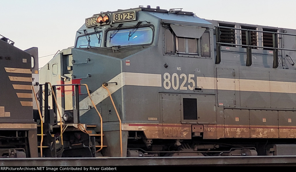 Norfolk Southern 8025 Monongahela Heritage Unit